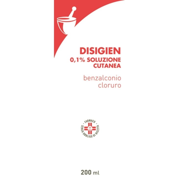 DISINFARM*soluz cutanea 200 ml 0,1% DISINFARM*soluz cutanea 200 ml 0,1%