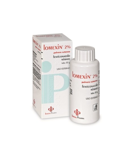 LOMEXIN*polv cutanea 50 g 2%