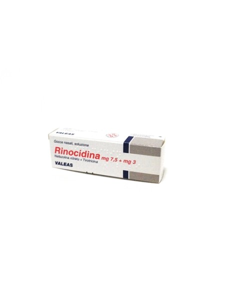 RINOCIDINA*gtt rinol 5 ml 7,5 mg + 3 mg