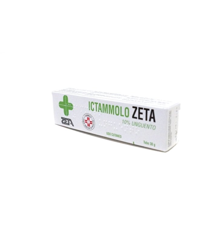 ICTAMMOLO (ZETA FARMACEUTICI)*ung derm 30 g 10%