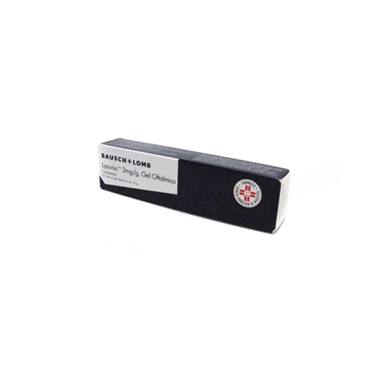 LIPOVISC*gel oftalmico 10 g 2 mg/g LIPOVISC*gel oftalmico 10 g 2 mg/g
