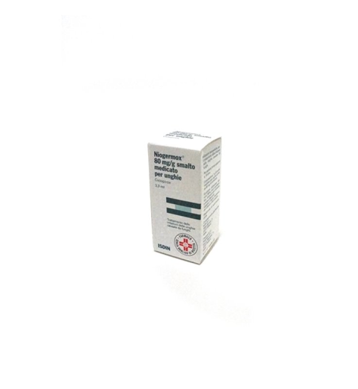 NIOGERMOX*smalto unghie 3,3 ml 80 mg/g