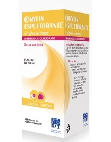 CORYFIN ESPETTORANTE*scir 200 ml 3 mg/ml