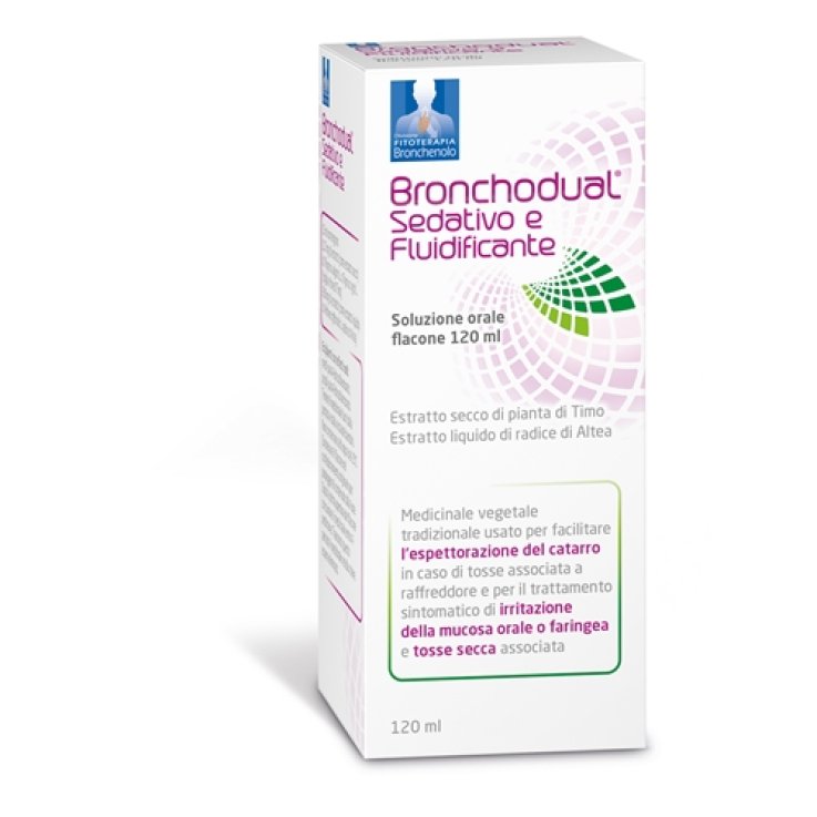 BRONCHODUAL SEDATIVO E FLUIDIFICANTE*orale soluz 1 flacone 120 ml BRONCHODUAL SEDATIVO E FLUIDIFICANTE*orale soluz 1 flacone 120 ml