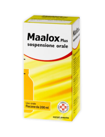 MAALOX PLUS*orale sosp 200 ml 3,65% + 3,25% + 0,5%