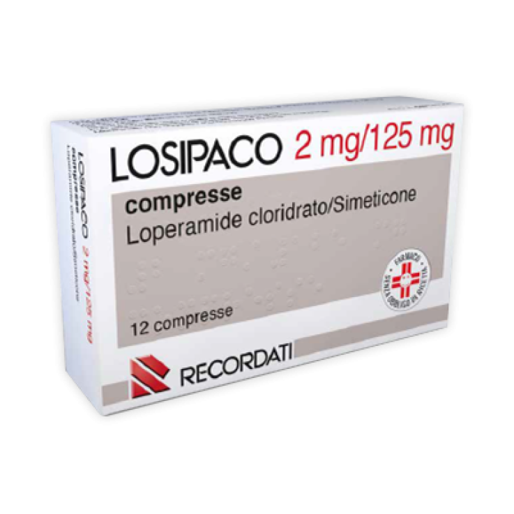 LOSIPACO*12 cpr 2 mg + 125 mg LOSIPACO*12 cpr 2 mg + 125 mg