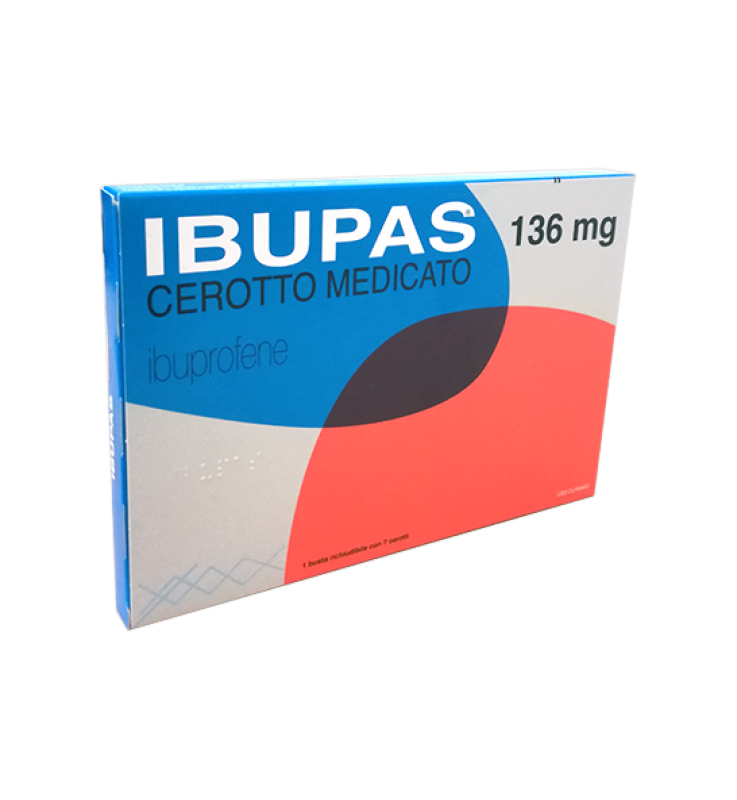 IBUPAS*7 cerotti med 136 mg