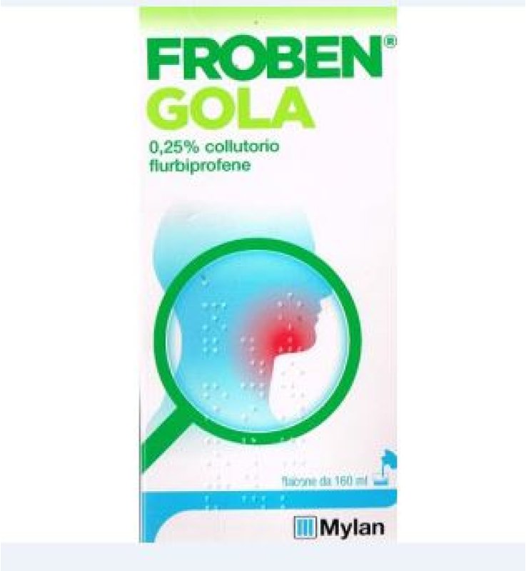 FROBEN GOLA*collutorio 160 ml 0,25%