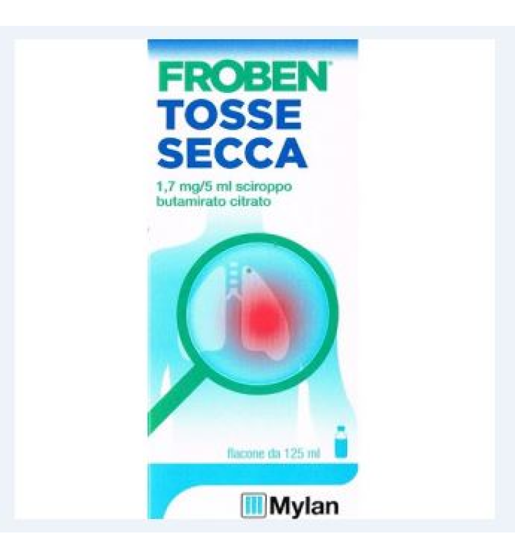 FROBEN TOSSE SECCA*1 flacone 125 ml 1,7 mg/5 ml sciroppo