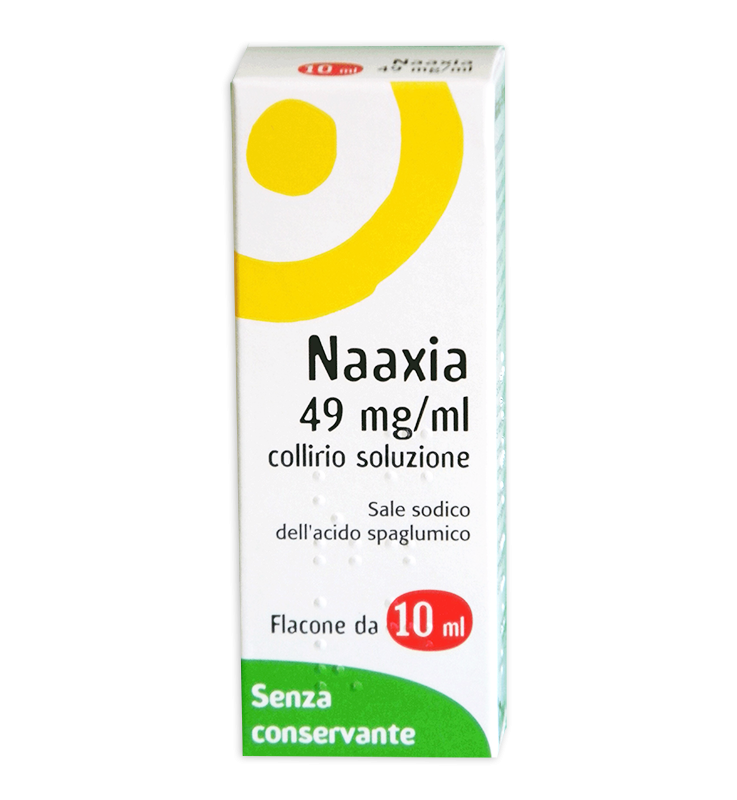 NAAXIA*collirio flacone 10 ml 4,9% senza conservante