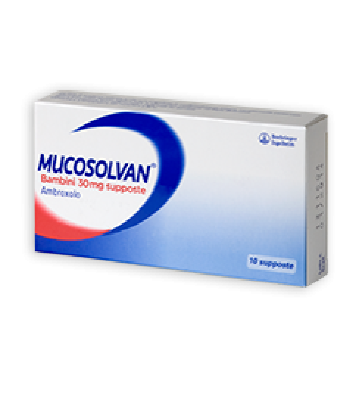 MUCOSOLVAN*BB 10 supp 30 mg