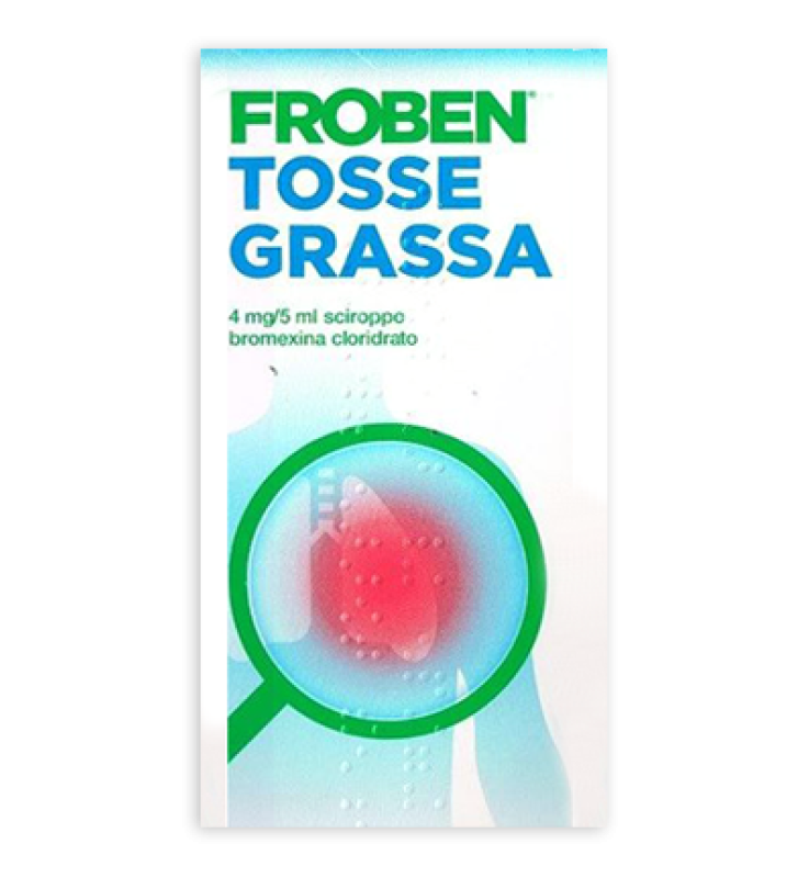 FROBEN TOSSE GRASSA*sciroppo 250 ml 4 mg/5 ml
