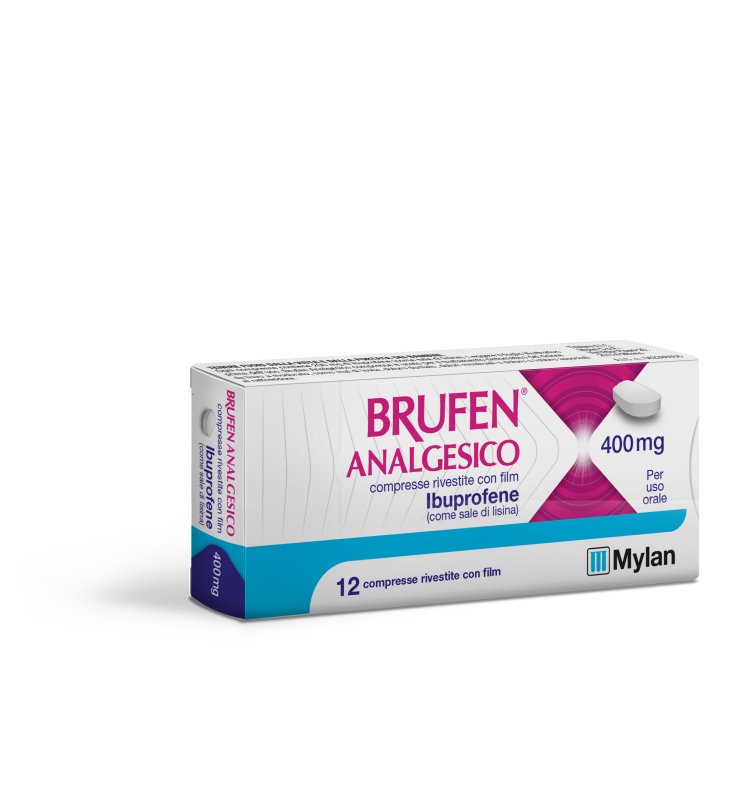 BRUFEN ANALGESICO*12 cpr riv 400 mg