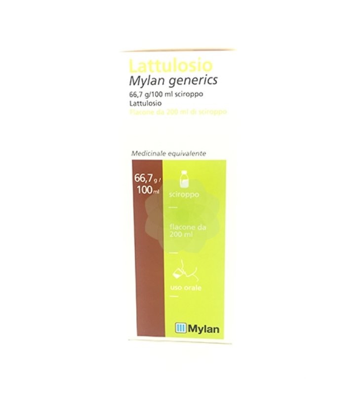 LATTULOSIO (MYLAN GENERICS)*scir 200 ml 66,7 g/100 ml flacone