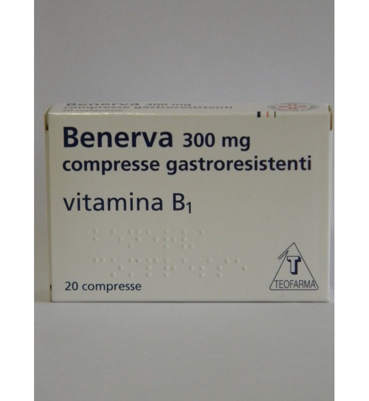 BENERVA*20 cpr gastrores 300 mg