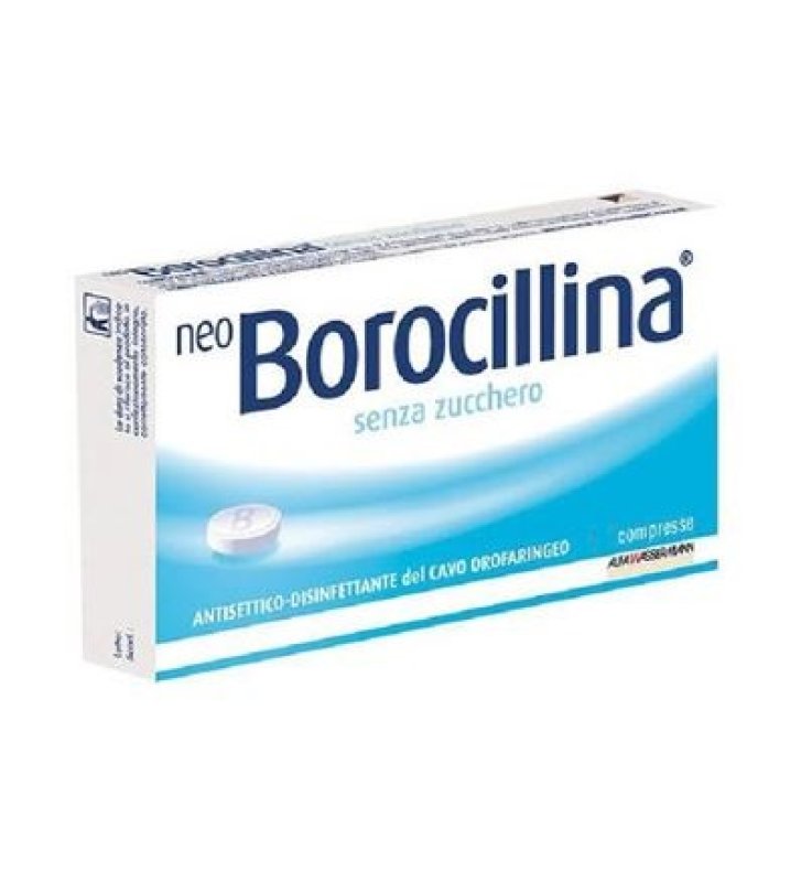 NEOBOROCILLINA*16 pastiglie 1,2 mg + 20 mg senza zucchero NEOBOROCILLINA*16 pastiglie 1,2 mg + 20 mg senza zucchero