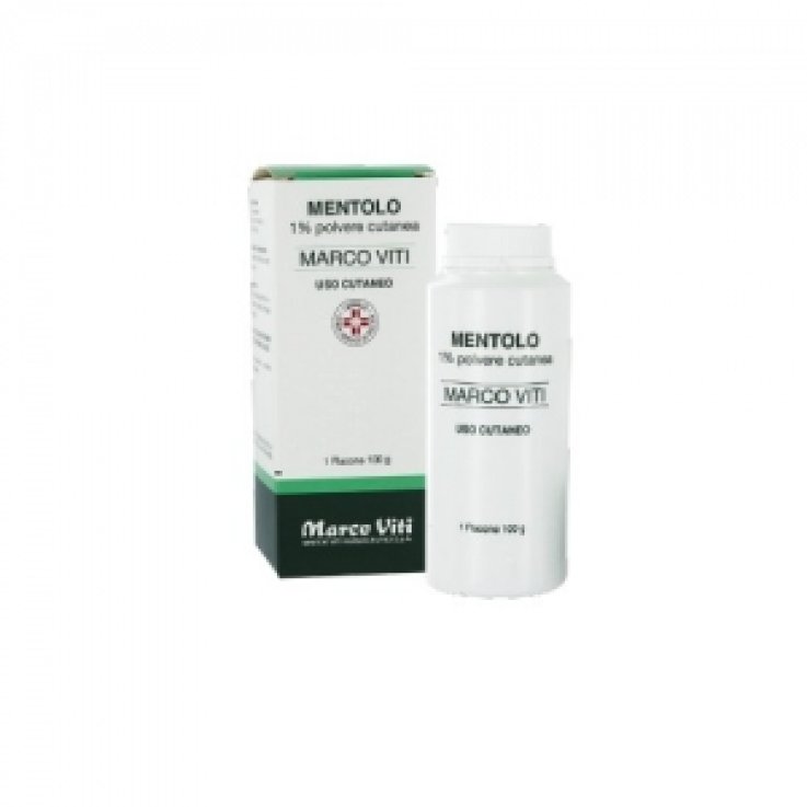 MENTOLO (MARCO VITI)*polv u.e. 100 g 1% MENTOLO (MARCO VITI)*polv u.e. 100 g 1%