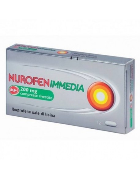 NUROFENIMMEDIA*12 cpr riv 200 mg