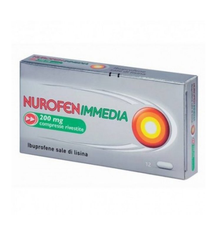 NUROFENIMMEDIA*12 cpr riv 200 mg