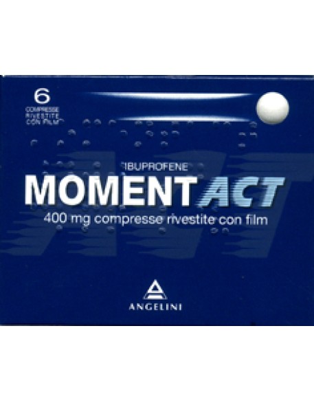 MOMENTACT*6 cpr riv 400 mg