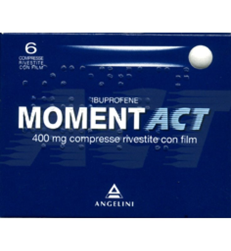 MOMENTACT*6 cpr riv 400 mg