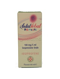 ANTALFEBAL*BB orale sosp 100 ml 100 mg/5 ml