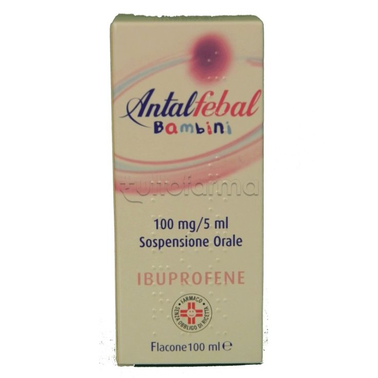 ANTALFEBAL*BB orale sosp 100 ml 100 mg/5 ml ANTALFEBAL*BB orale sosp 100 ml 100 mg/5 ml