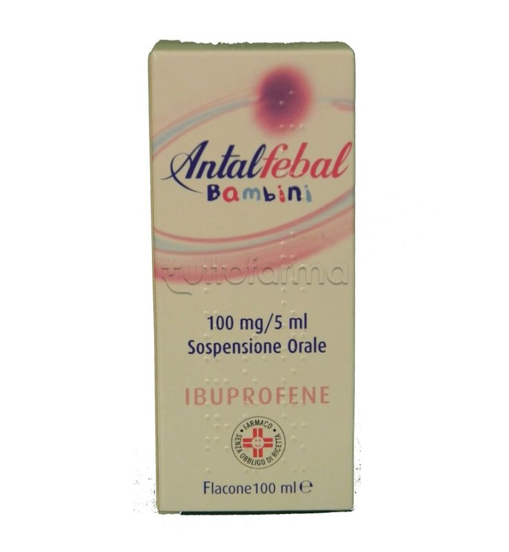 ANTALFEBAL*BB orale sosp 100 ml 100 mg/5 ml