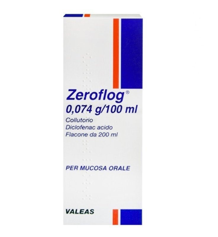 ZEROFLOG*collutorio 200 ml 0,074 g/100 ml