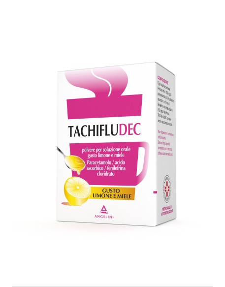 TACHIFLUDEC*orale polv 16 bust limone miele