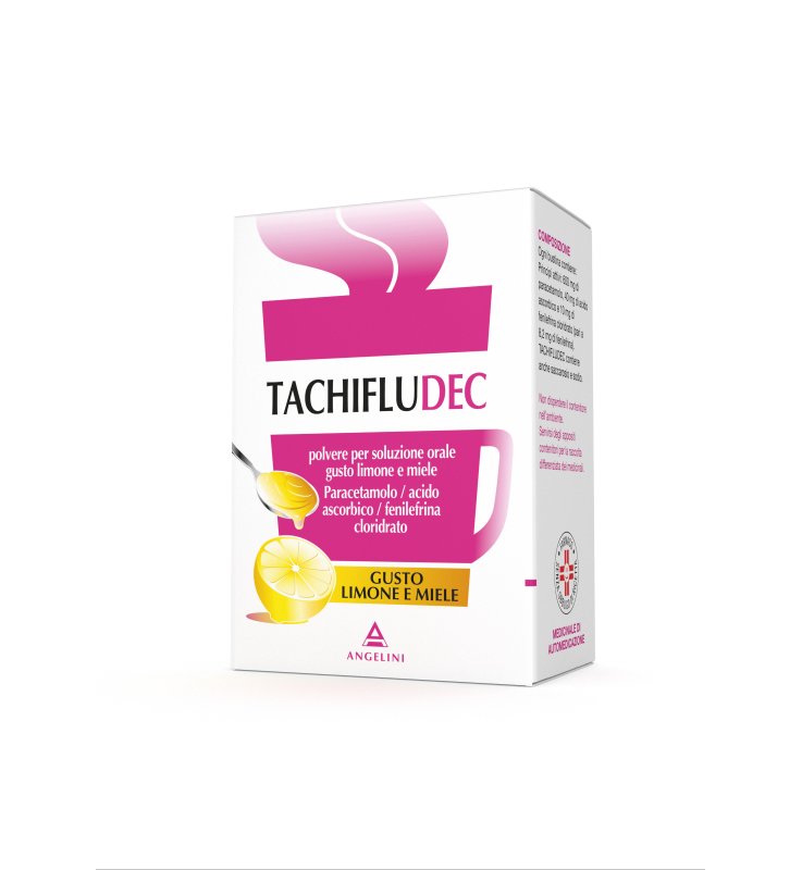 TACHIFLUDEC*orale polv 16 bust limone miele