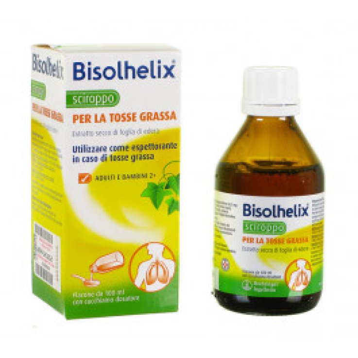 BISOLHELIX*sciroppo 1 flacone 100 ml + cucchiaio dosatore BISOLHELIX*sciroppo 1 flacone 100 ml + cucchiaio dosatore