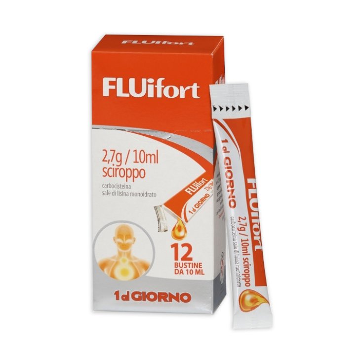 FLUIFORT*sciroppo 12 bustine 2,7 g/10 ml FLUIFORT*sciroppo 12 bustine 2,7 g/10 ml