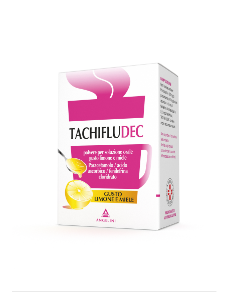 TACHIFLUDEC*orale polv 10 bust limone/miele