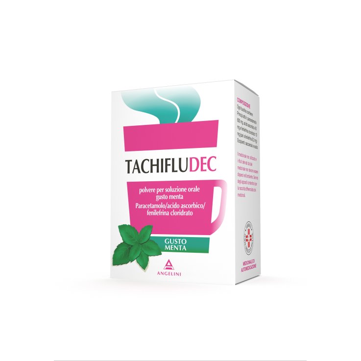 TACHIFLUDEC*orale polv 10 bust menta TACHIFLUDEC*orale polv 10 bust menta