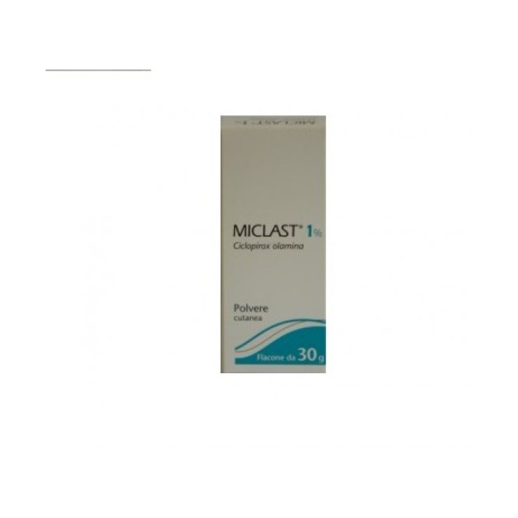 MICLAST*polv cutanea 30 g 1% MICLAST*polv cutanea 30 g 1%