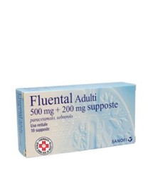 FLUENTAL*AD 10 supp 200 mg + 500 mg