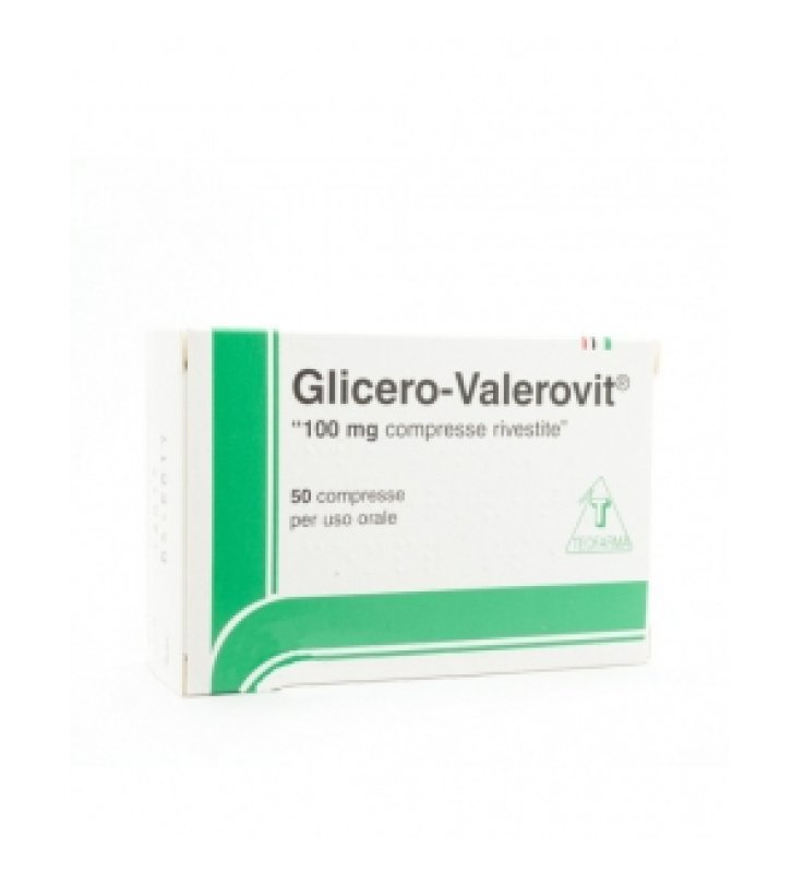 GLICEROVALEROVIT*50 cpr riv 100 mg + 40 mg