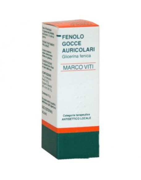 FENOLO (MARCO VITI)*gtt oto 10 g 1%