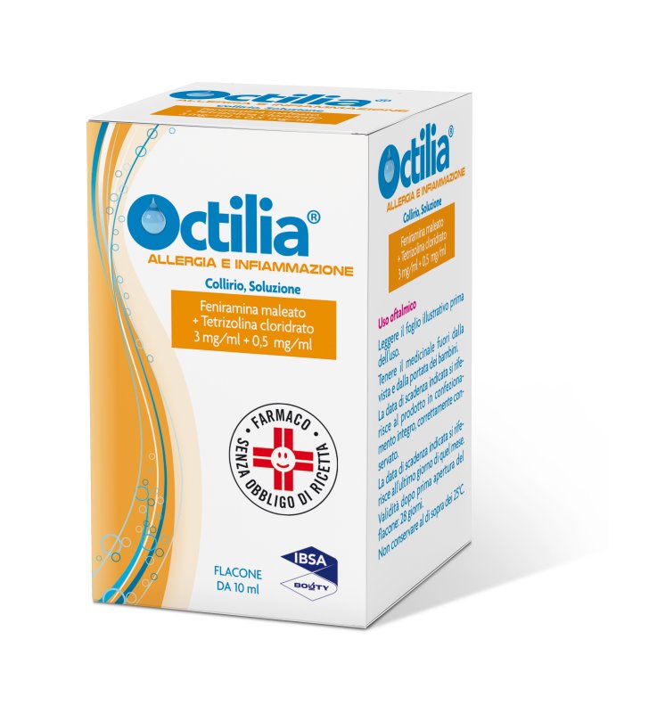 OCTILIA ALLERGIA E INFIAMMAZIONE*1 flacone multidose 10 ml 3mg/ml + 0,5 mg/ml