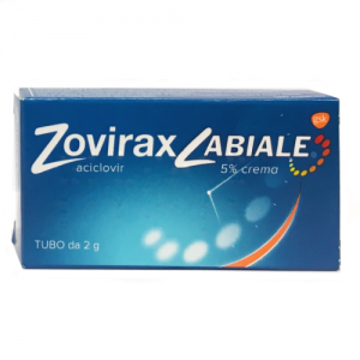 ZOVIRAXLABIALE*crema derm 2 g 5% ZOVIRAXLABIALE*crema derm 2 g 5%