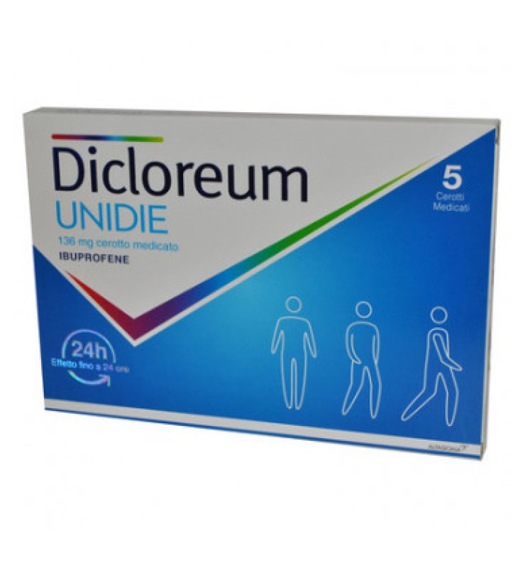 DICLOREUM UNIDIE*5 cerotti medicati 136 mg
