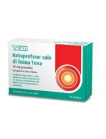 KETOPROFENE SALE DI LISINA (TEVA)*orale grat 24 bust 40 mg