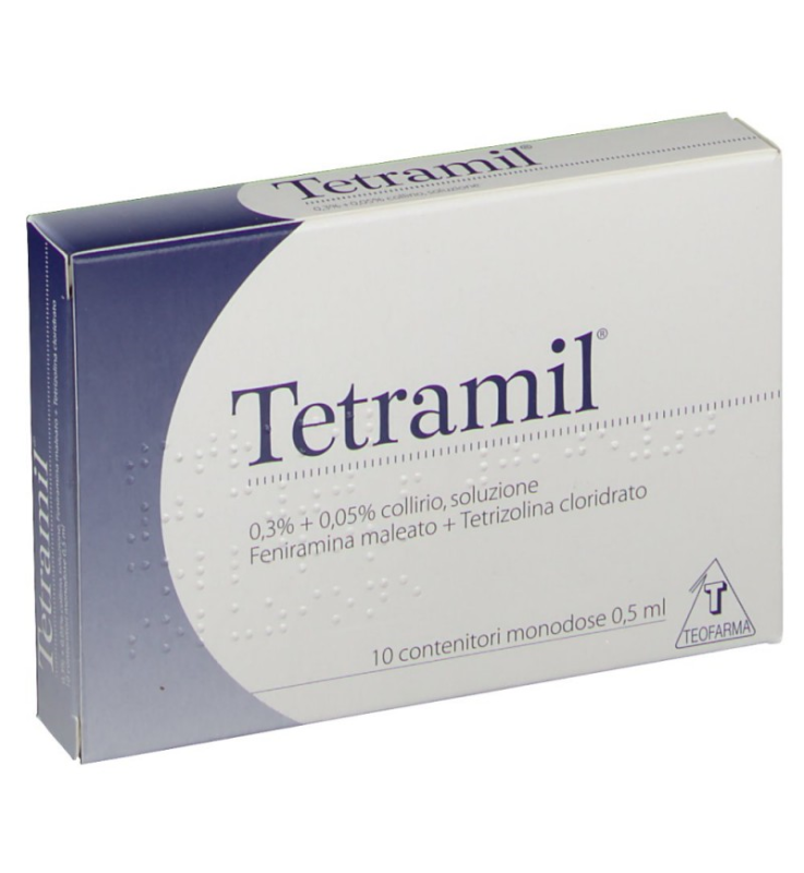 TETRAMIL*10 monod collirio 0,5 ml 0,3% + 0,05%