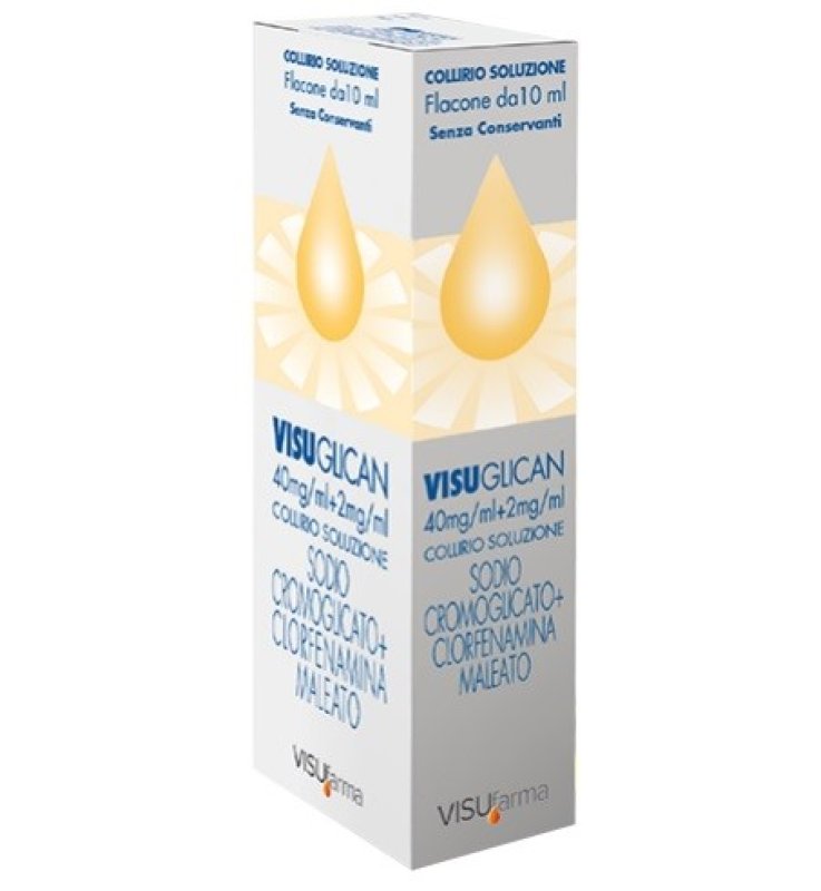 VISUGLICAN*collirio 10 ml 40 mg/ml + 2 mg/ml