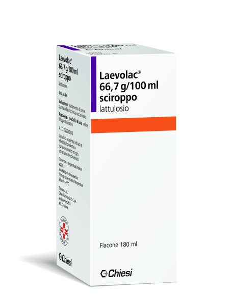 LAEVOLAC*sciroppo 180 ml 66,7 g/100 ml flacone