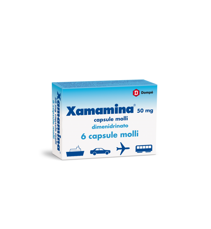 XAMAMINA*6 cps molli 50 mg