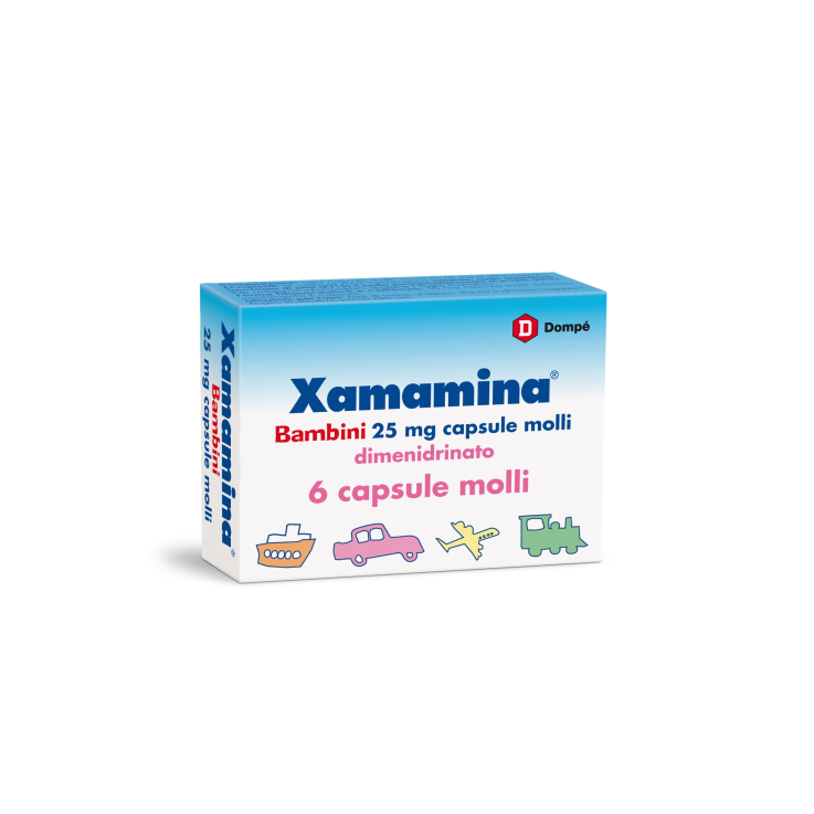 XAMAMINA*BB 6 cps molli 25 mg XAMAMINA*BB 6 cps molli 25 mg