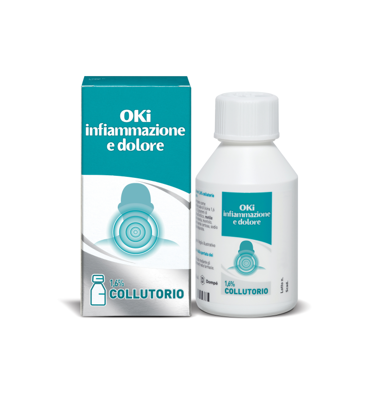 OKI INFIAMMAZIONE E DOLORE*collutorio 150 ml 1,6%