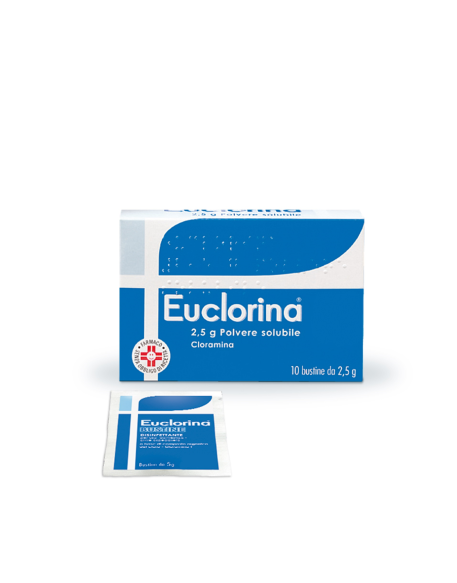 EUCLORINA*10 bust polv u.e. 2,5 g